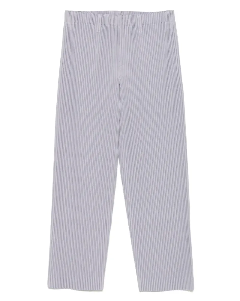 Issey Miyake Klassische Bundfaltenhose - Grau Grau