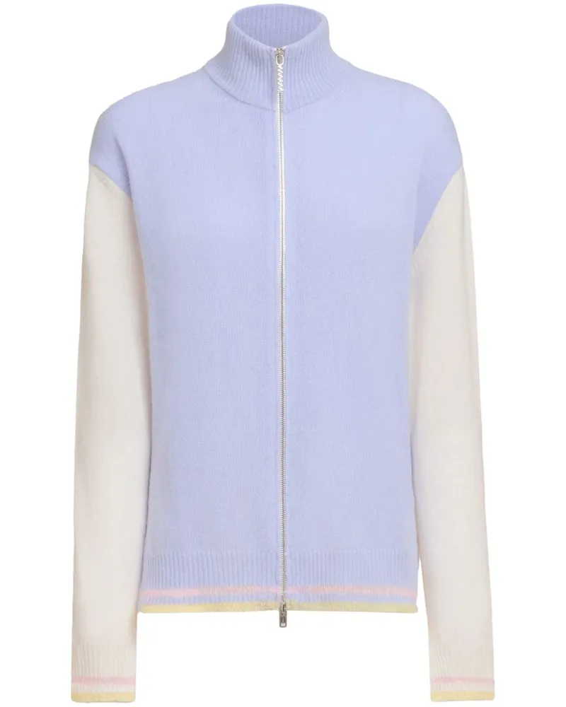 Marni Cardigan mit Intarsienmuster - Violett Violett