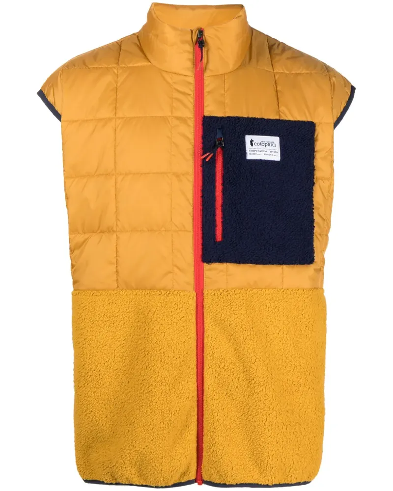Cotopaxi Fleeceweste mit Einsätzen - Gelb Gelb