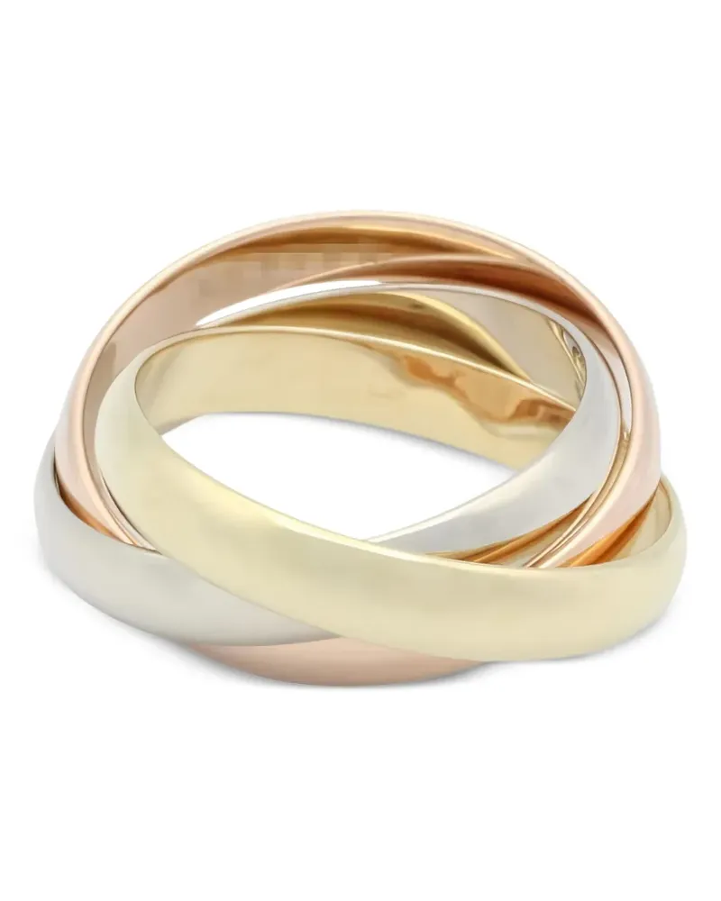 Cartier 18kt Trinity Goldring mit drei Bändern Gold