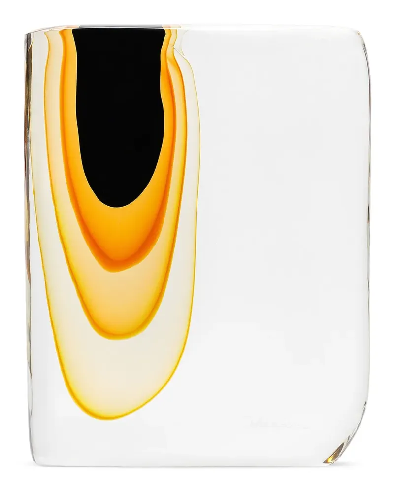 Dolce & Gabbana Große Leopard Amadi Vase 30cm - Schwarz Schwarz