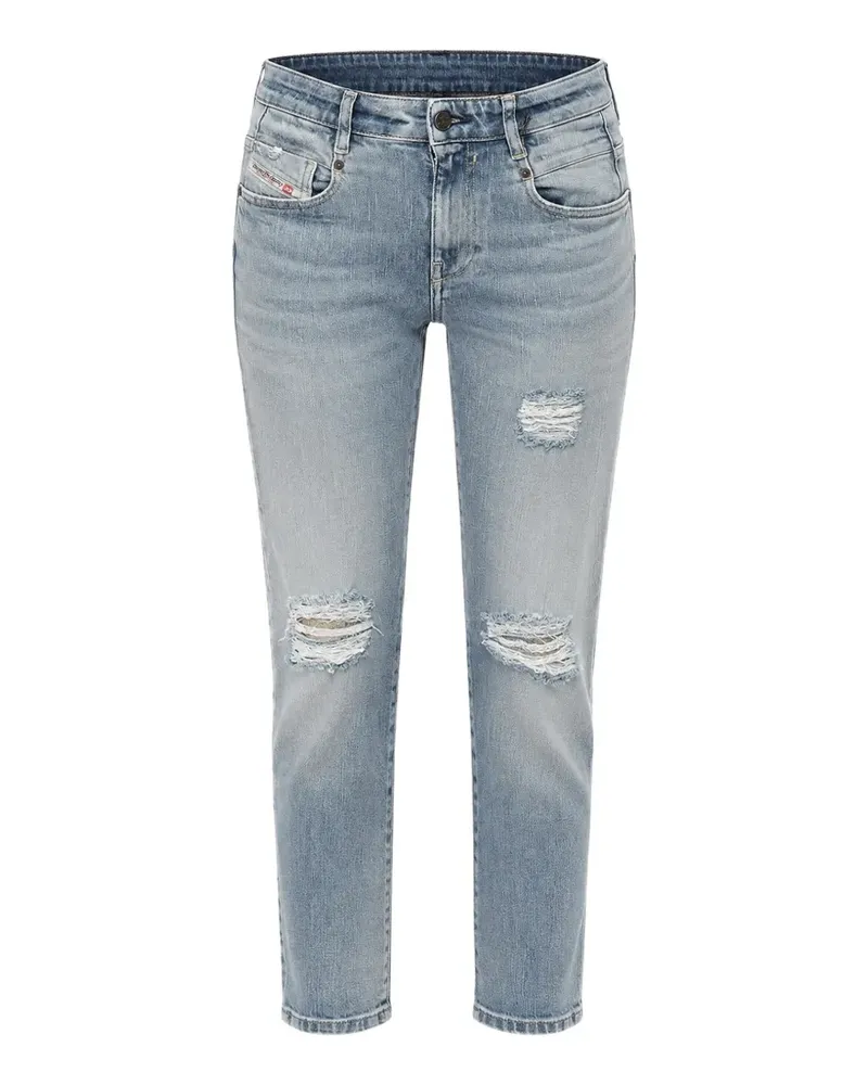 Diesel Jeans in Distressed-Optik - Blau Blau
