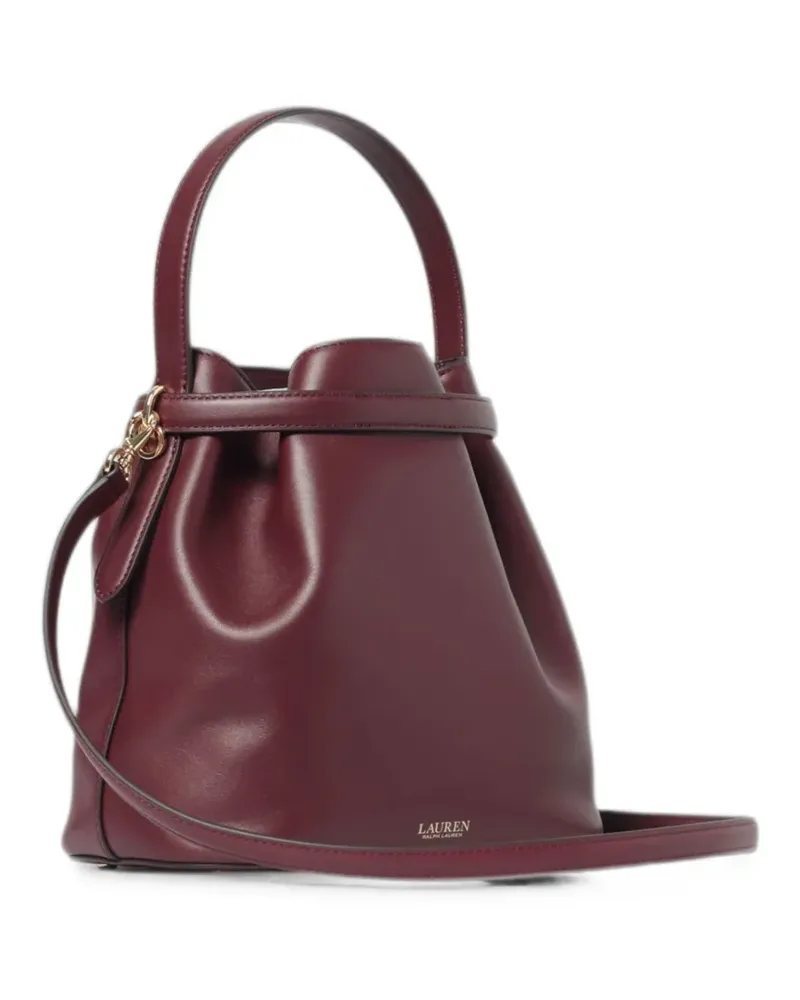 Ralph Lauren leather bucket bag - Rot Rot