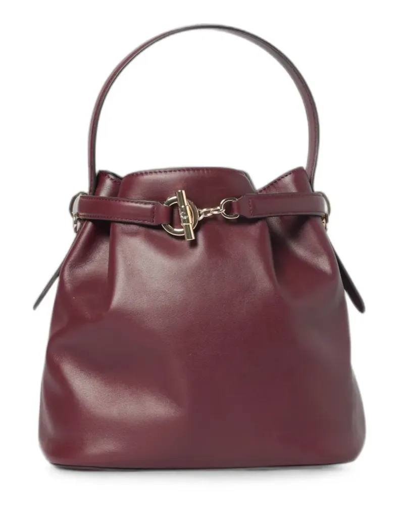 Ralph Lauren leather bucket bag - Rot Rot