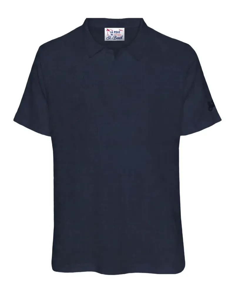 MC2 Saint Barth Fraser short-sleeve polo shirt - Blau Blau