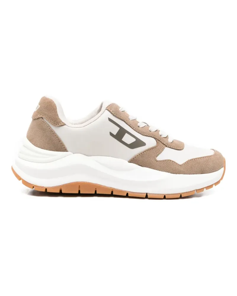 Diesel S-Speedy logo-detail panelled sneakers - Nude Nude
