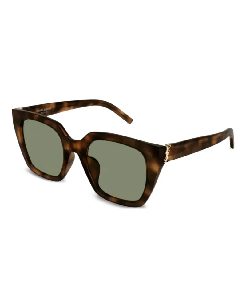 Saint Laurent Sonnenbrille in Schildpattoptik - Braun Braun