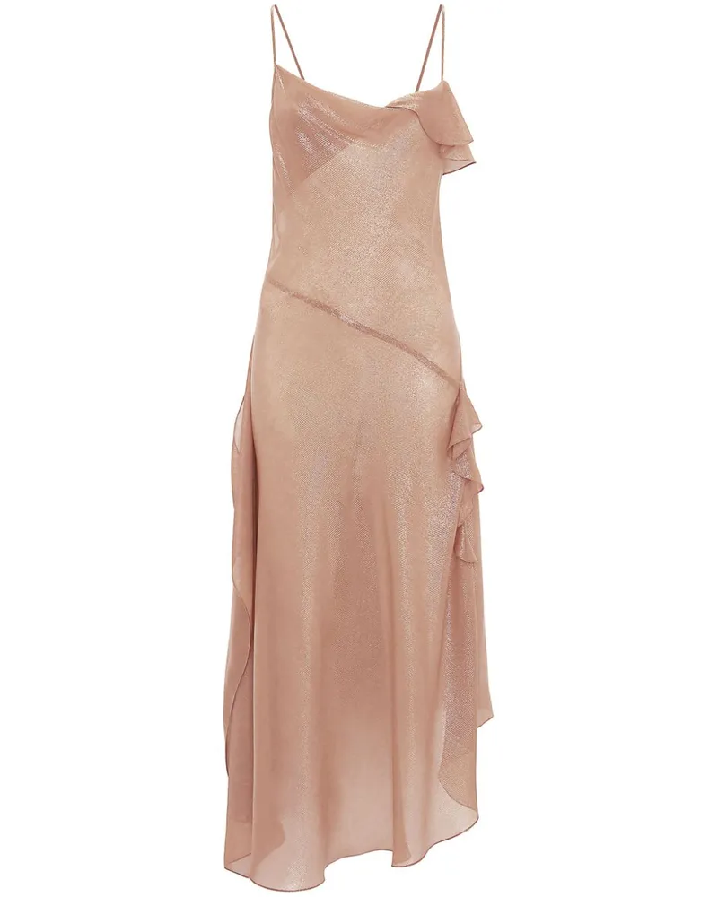 Victoria Beckham Schmales Camisole-Kleid - Rosa Rosa