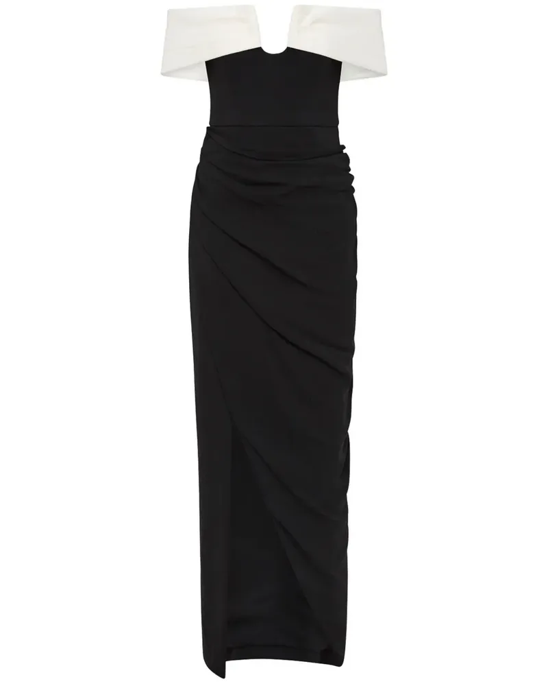 Rachel Gilbert Aven Abendkleid - Schwarz Schwarz