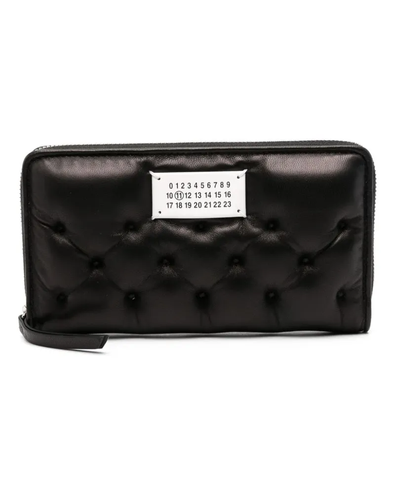 Maison Margiela Glam Slam Portemonnaie - Schwarz Schwarz