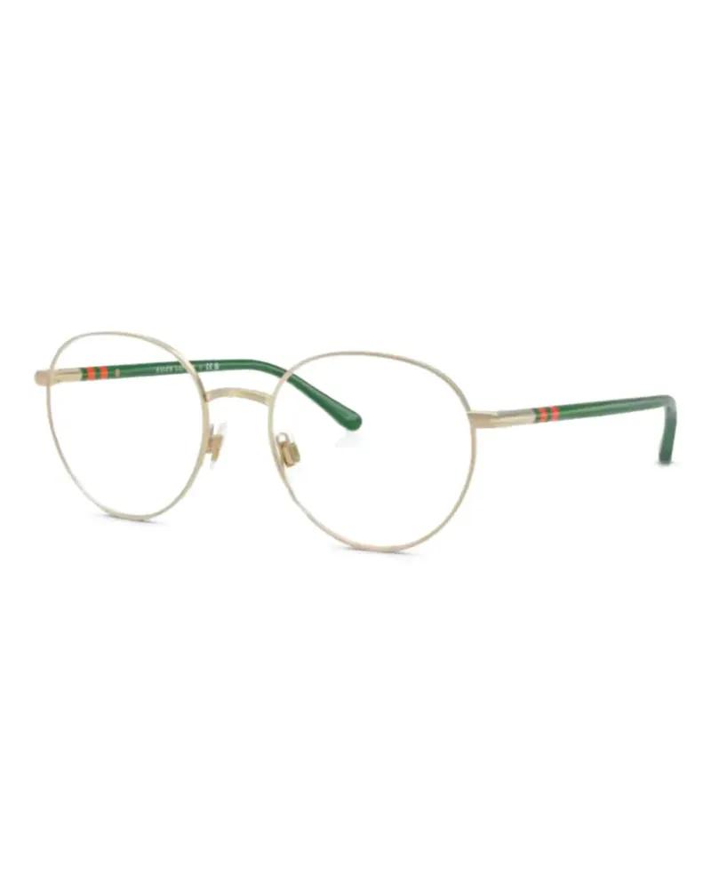 Ralph Lauren Brille mit rundem Gestell - Gold Gold