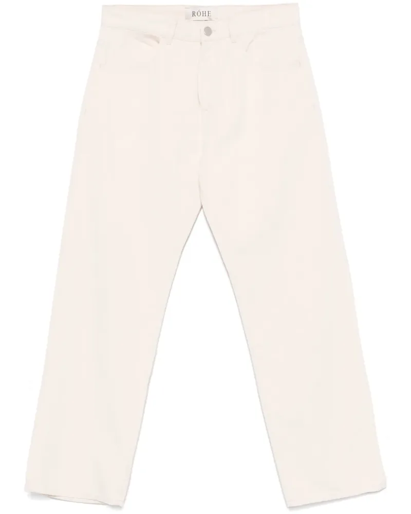 Róhe Jeans mit geradem Bein - Nude Nude
