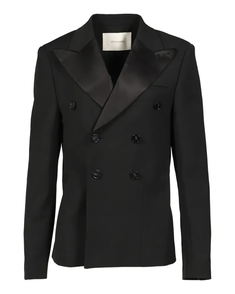 Entire Studios double-breasted Mason jacket - Schwarz Schwarz