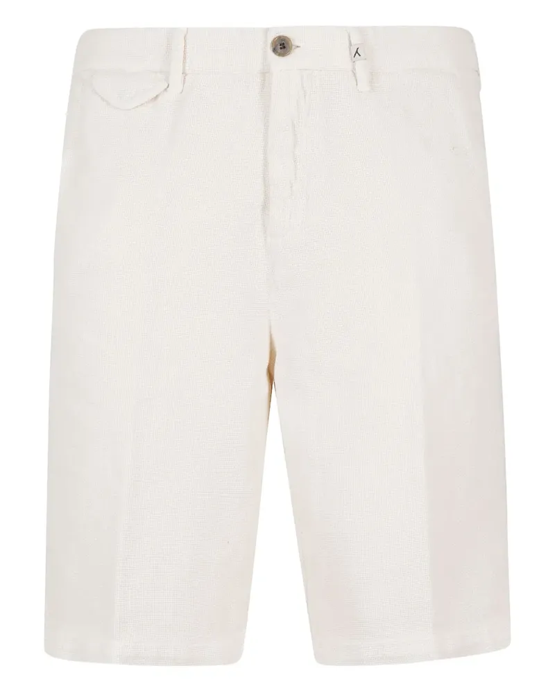 MYTHS Piquet Shorts - Weiß Weiß