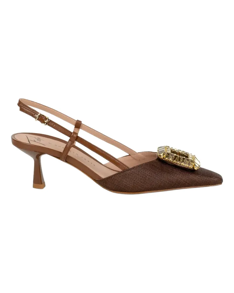 FESTA Milano embellished heeled pumps - Braun Braun