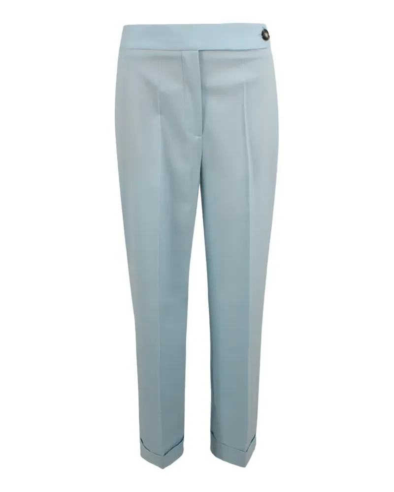 Antonio Marras mid-rise cuffed trousers - Blau Blau