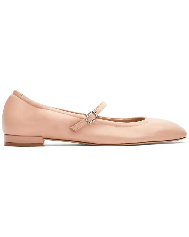 Stuart Weitzman Goldie Ballerinas - Nude Nude