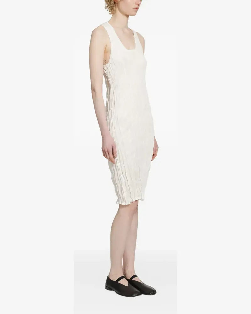Totême crinkled tank dress - Weiß Weiß