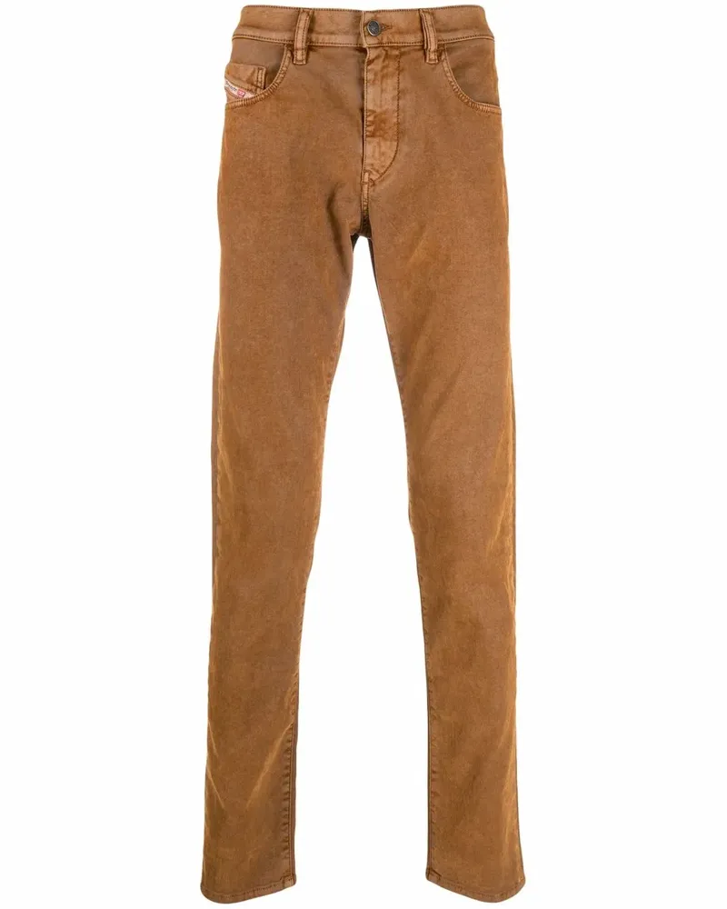 Diesel Schmale D-Strukt Joggjeans - Braun Braun