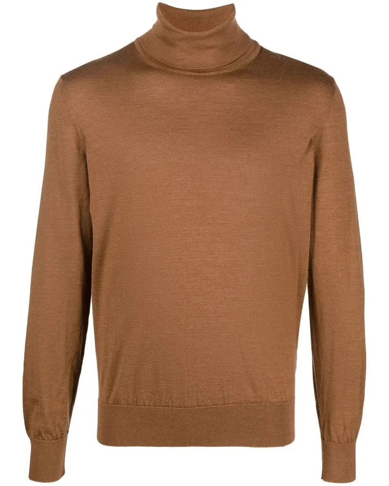 Ermenegildo Zegna Pullover mit Rollkragen - Braun Braun
