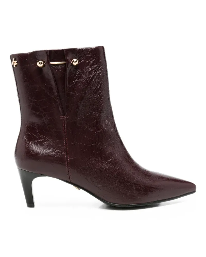 Apepazza pointed-toe ankle boots - Rot Rot