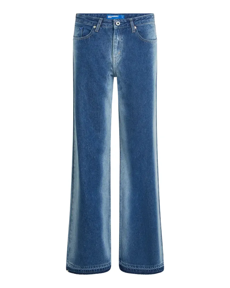Karl Lagerfeld Jeans mit Ombré-Effekt - Blau Blau