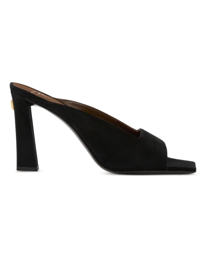 Giuseppe Zanotti Seal mules 90 - Schwarz Schwarz