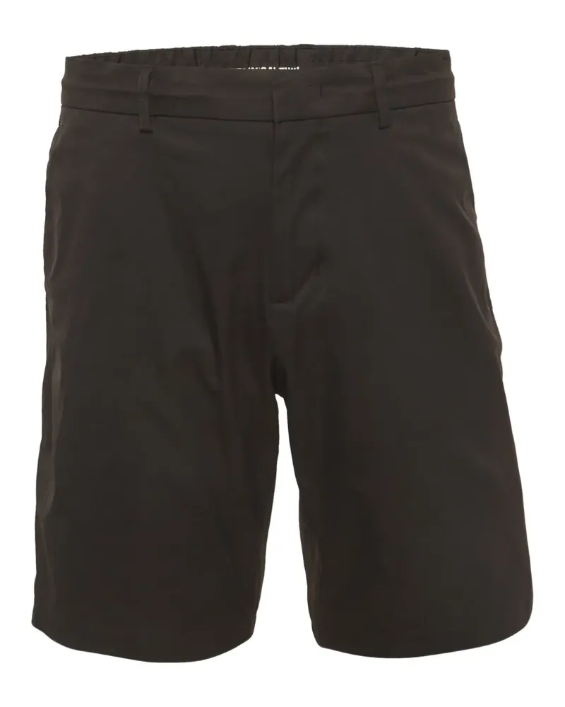HUGO BOSS Shorts mit verdecktem Verschluss - Schwarz Schwarz
