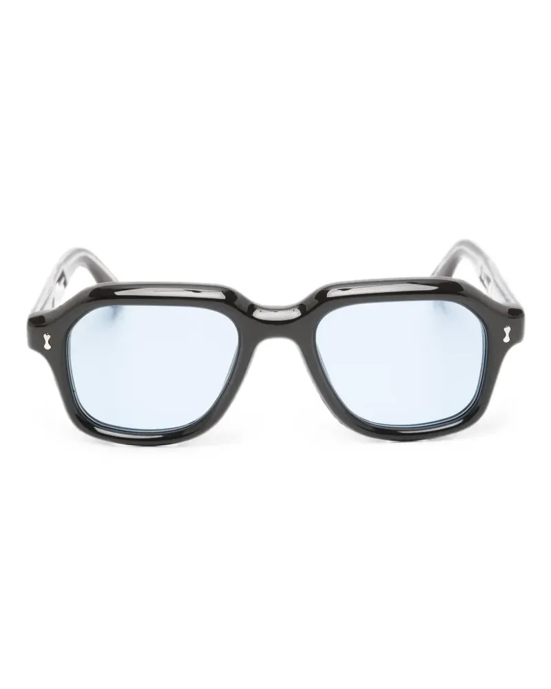 CHIMI Kai geometric-frame sunglasses - Schwarz Schwarz