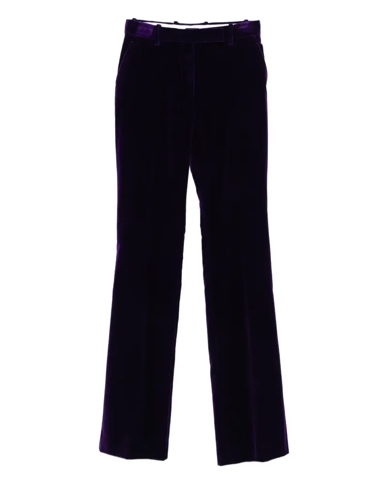 Tom Ford Hose aus Samt - Violett Violett