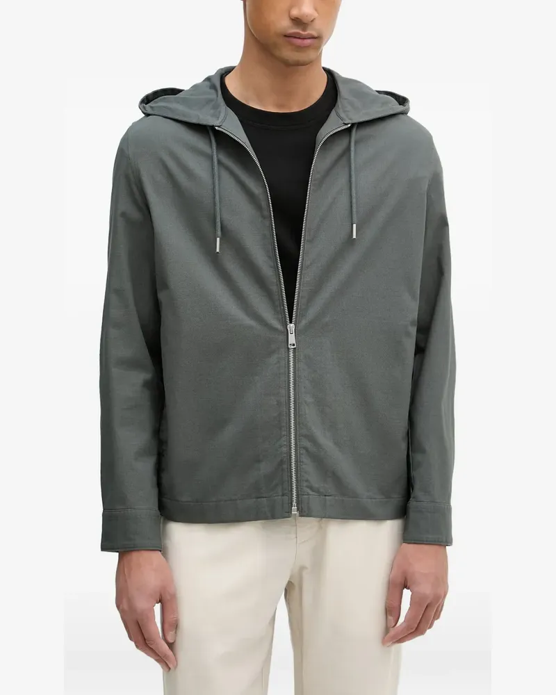 Marc O'Polo drawstring hooded jacket - Grau Grau