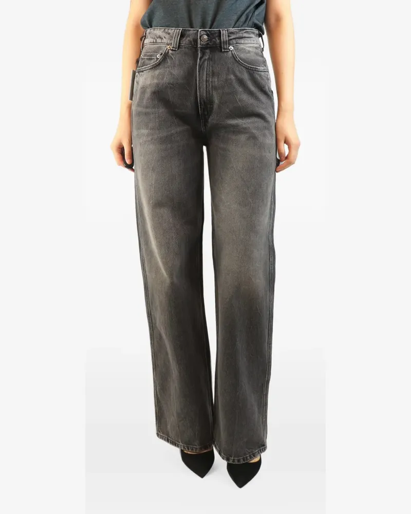 Haikure Jeans mit weitem Bein - Grau Grau