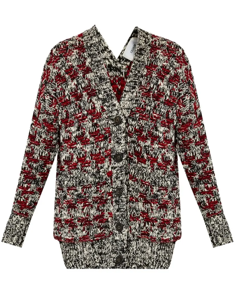 Erdem Cardigan im Oversized-Look - Rot Rot