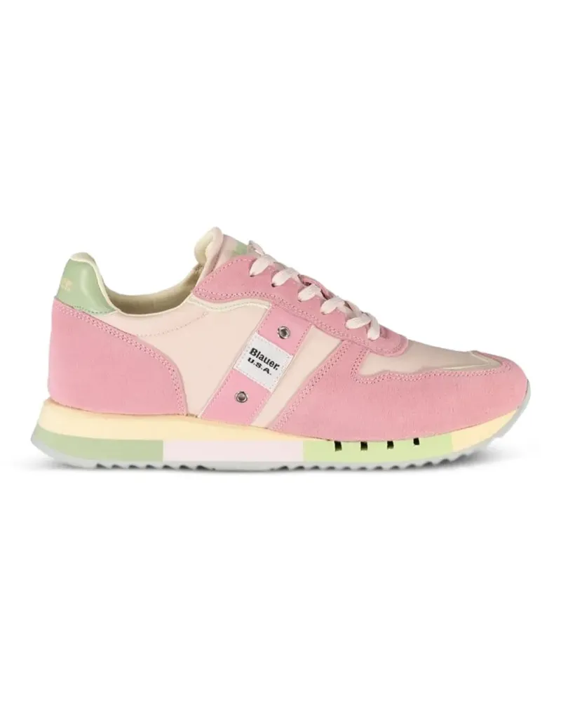 Blauer colour-block lace-up sneakers - Rosa Rosa