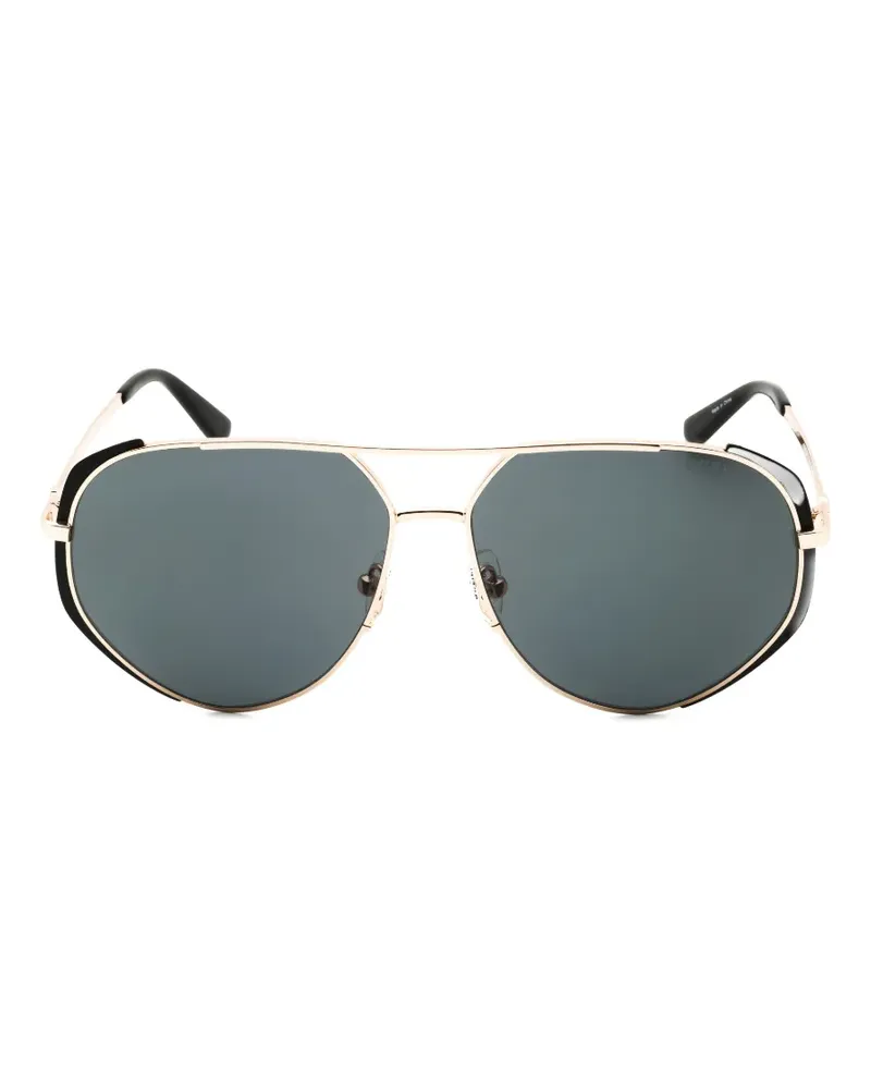 Guess tinted-lens sunglasses - Gold Gold