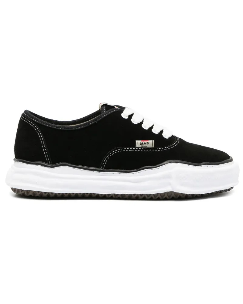 MIHARAYASUHIRO Sneakers mit Logo-Patch - Schwarz Schwarz