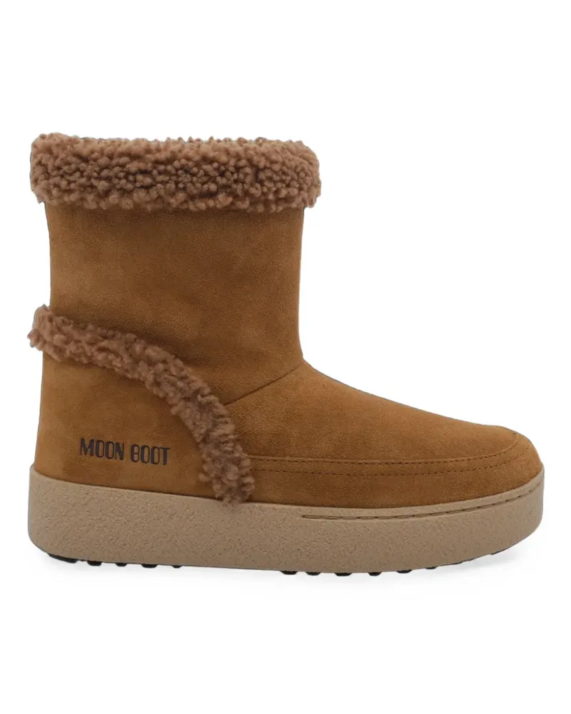 Moon Boot Tina Woven Stiefeletten - Braun Braun