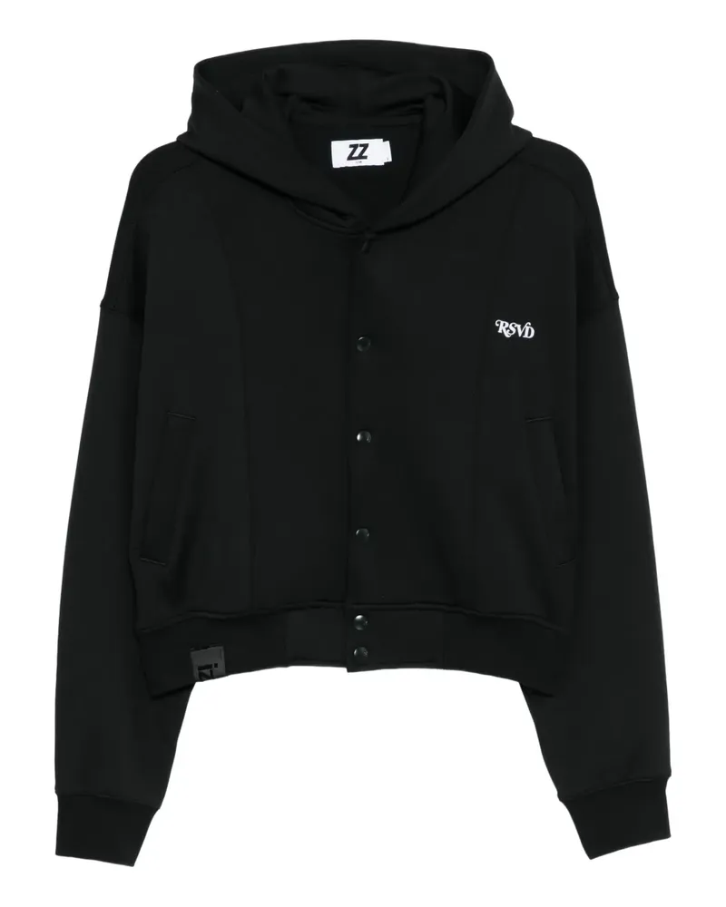 Izzue Klassische Kapuzenjacke - Schwarz Schwarz