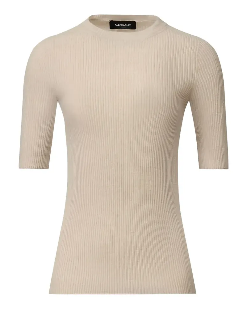 Fabiana Filippi Platinum Pullover mit Ellenbogenärmeln - Braun Braun