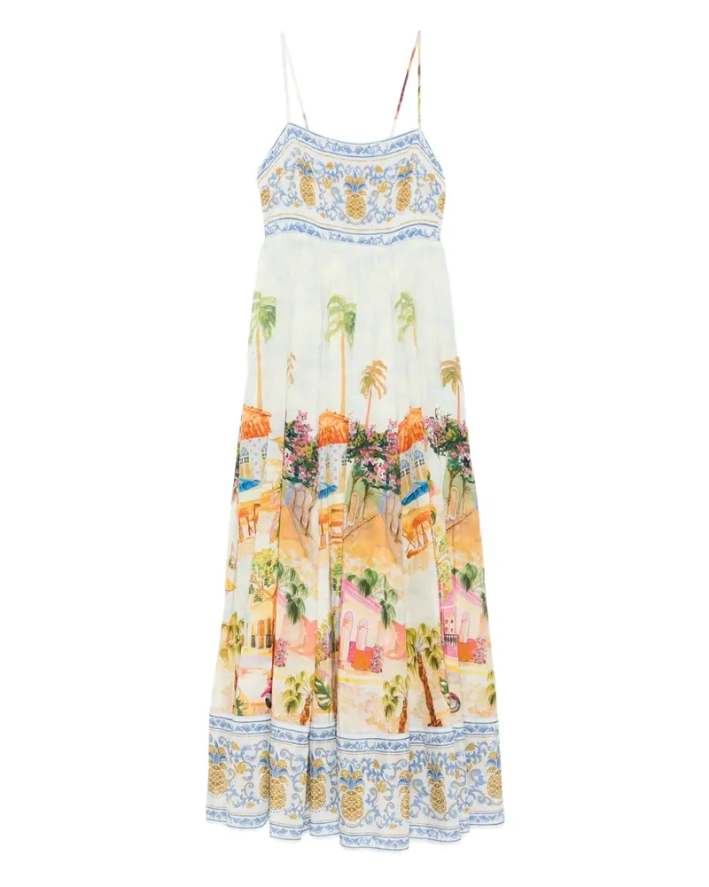 FARM Rio Aracati Maxikleid - Blau Blau