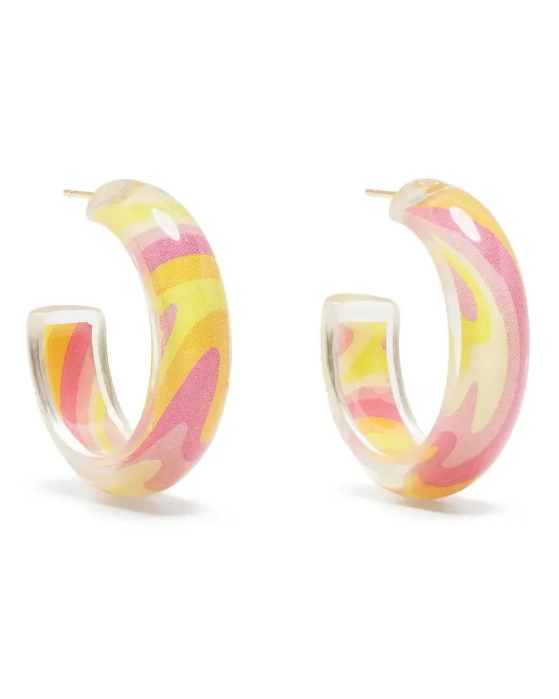 Alison Lou Kleine Jelly Creolen - Mehrfarbig Mehrfarbig