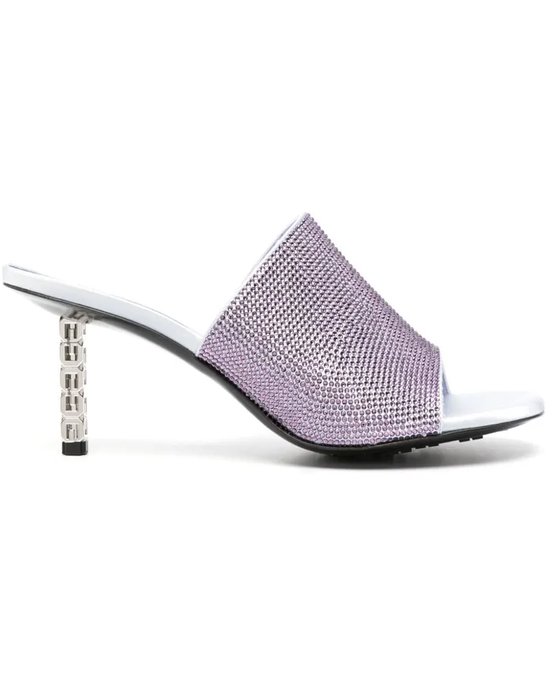 Givenchy Verzierte Mules Violett