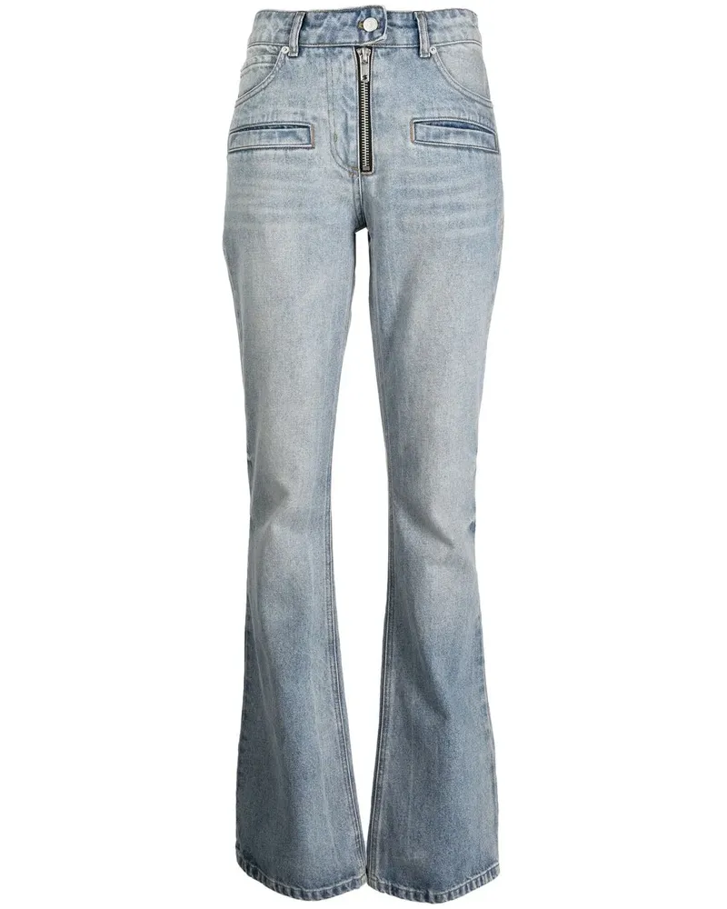 Courrèges Ausgestellte Jeans - Blau Blau