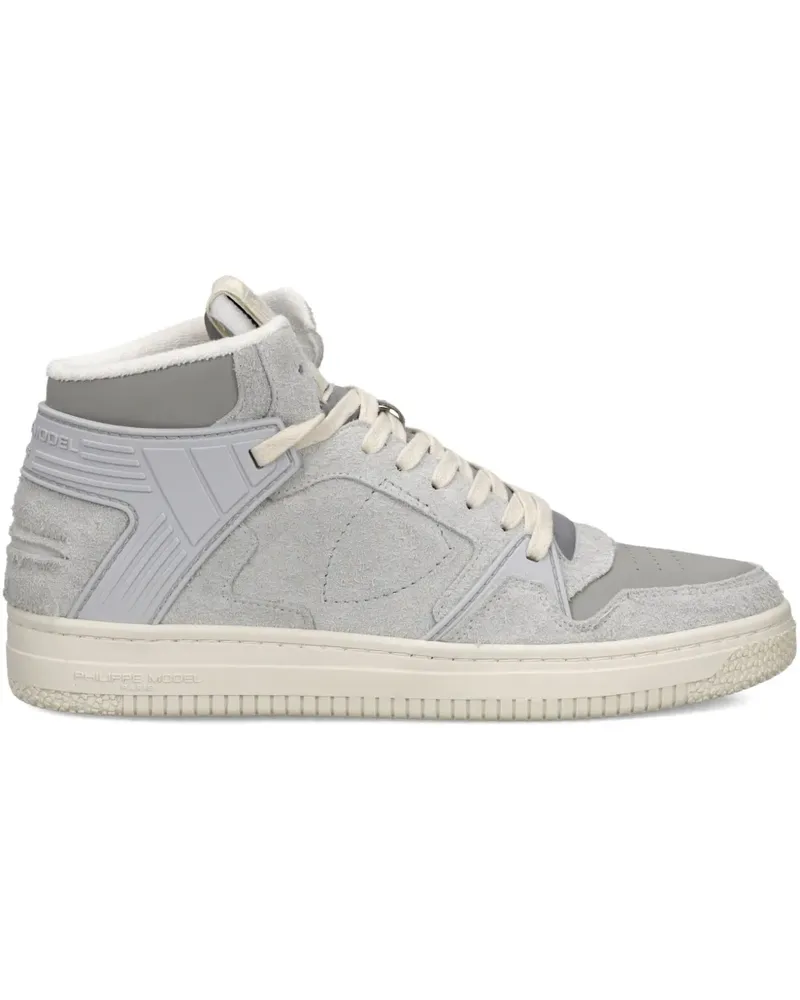 Philippe Model La Grande Sneakers aus Wildleder - Grau Grau