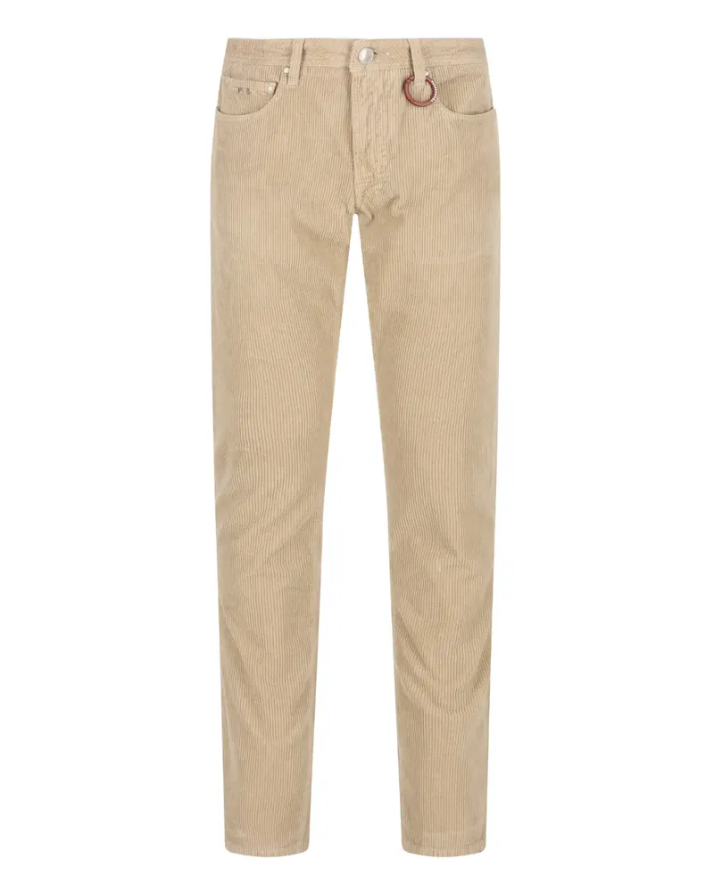 Tramarossa corduroy cotton jeans - Nude Nude