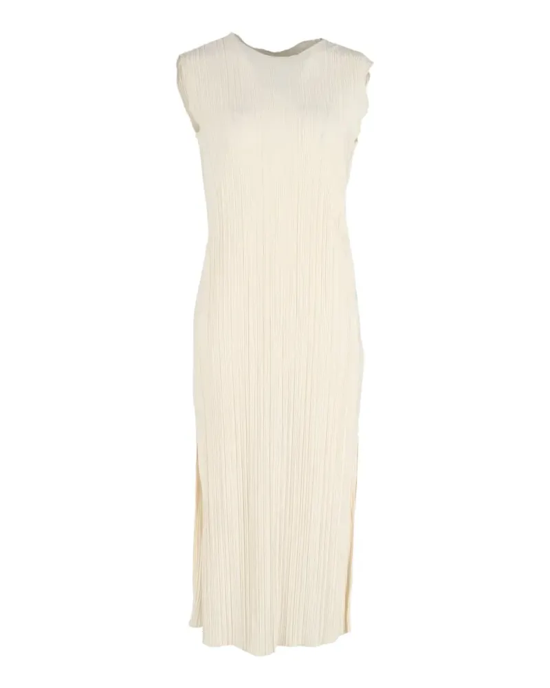 Anine Bing pleated midi dress - Nude Nude