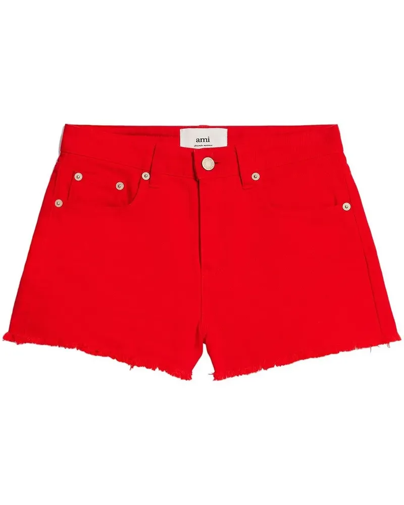 AMI Paris Mini Shorts - Rot Rot