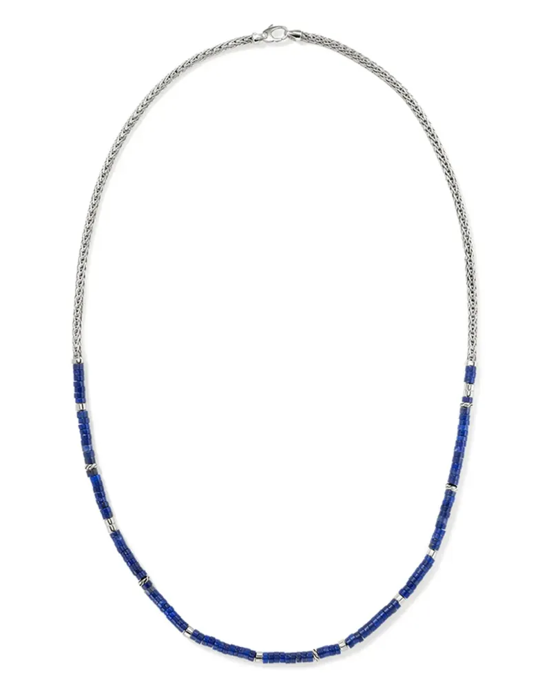 John Hardy Heishi-Halskette aus Sterlingsilber mit Lapislazuli - Blau Blau