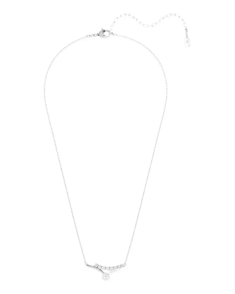 Swarovski Halskette mit Kristallen - Silber Silber