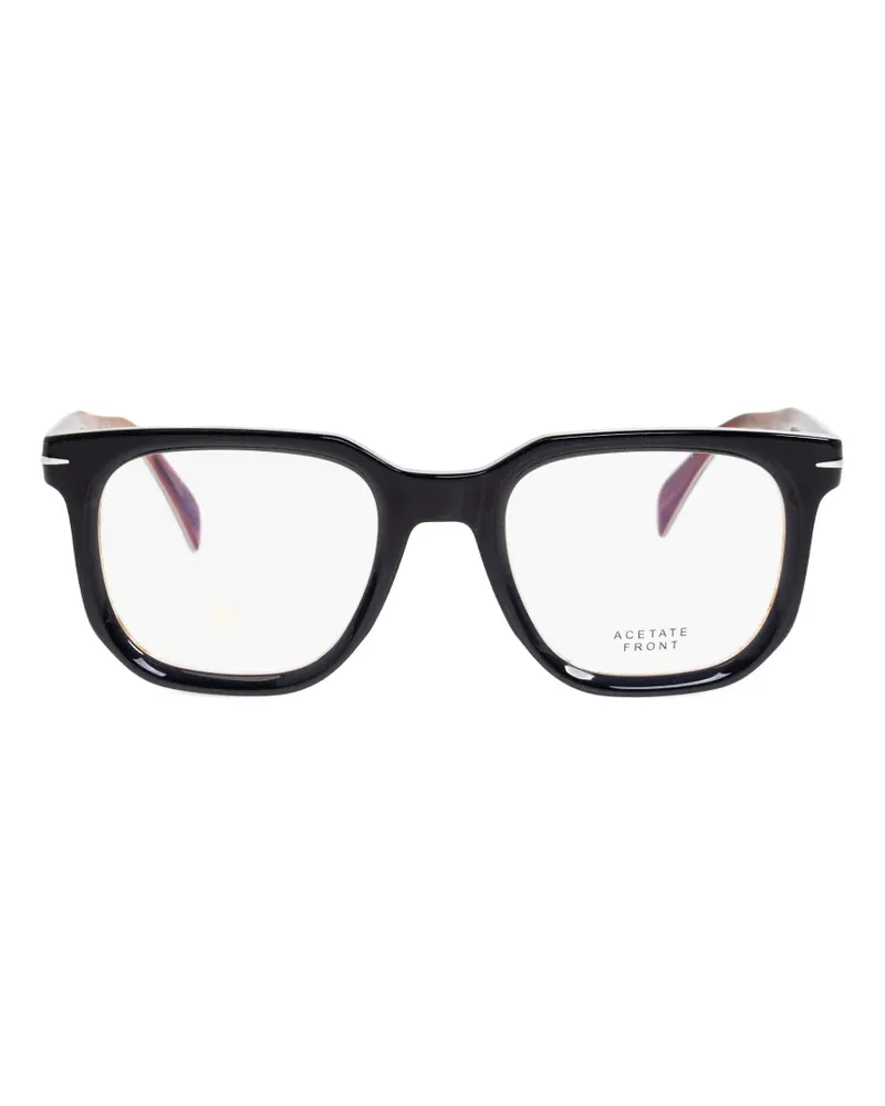 EYEWEAR by DAVID BECKHAM square-frame gla - Schwarz Schwarz